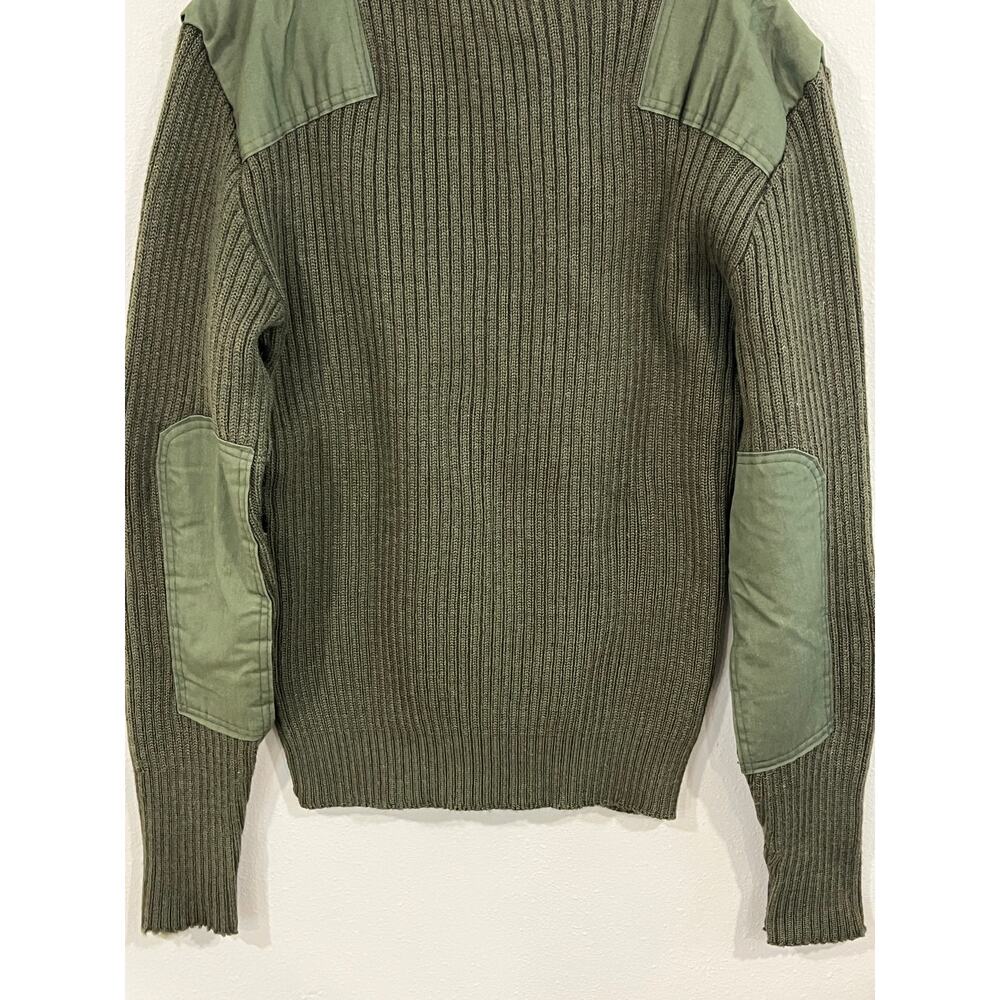 US Marine Corps Wool Sweater Military Issue Size 42 Olive Drab - Picture 6 of 10
